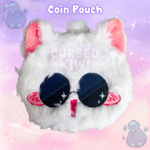 Gojo Cat Coin Pouch
