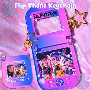 Flip Phone Keychain