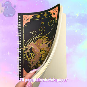 BG3 Foil Sketchbook